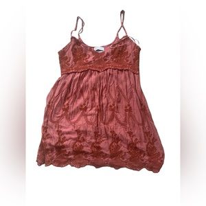 Cute pink mini dress